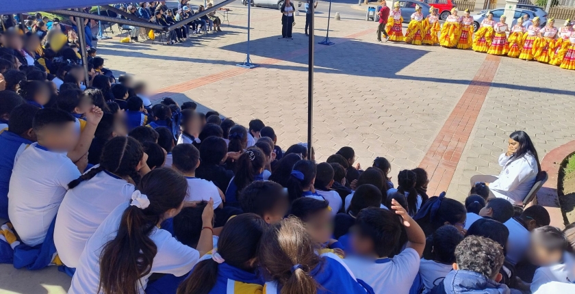 Nuestros/as estudiantes participan en actividades de la Biblioteca Pública de Ovalle